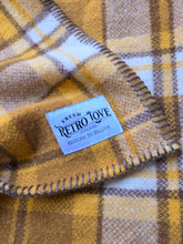 Load image into Gallery viewer, Thick Golden Browns SINGLE New Zealand Wool Blanket