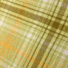Load image into Gallery viewer, Luscious Lime and Earthy Olive QUEEN New Zealand Wool Blanket