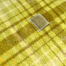 Load image into Gallery viewer, Luscious Lime and Earthy Olive QUEEN New Zealand Wool Blanket