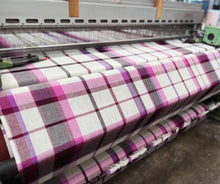 Load image into Gallery viewer, "Boysenberry Ripple" (New Wool) KNEE RUG/COT New Zealand Wool Blanket