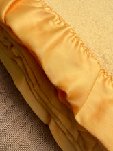 Load image into Gallery viewer, Ultra Bright SINGLE Wool Blanket from Dromorne with Satin Trim