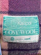 Load image into Gallery viewer, Bright Pink/Purple DOUBLE New Zealand Wool Blanket KAIAPOI