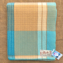 Load image into Gallery viewer, Fresh Retro Fav! Onehunga Tiki Princess SINGLE New Zealand Wool Blanket
