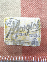 Load image into Gallery viewer, Soft Pastel Check SINGLE Lightweight New Zealand Wool Blanket