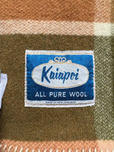 Load image into Gallery viewer, Autumn Tones Kaiapoi SINGLE New Zealand Wool Blanket
