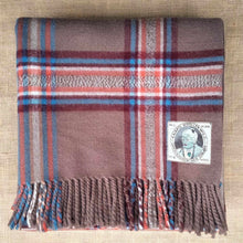 Load image into Gallery viewer, Exceptional Kaiapoi CAR RUG Collectible Wool Blanket with Maori Chief Label
