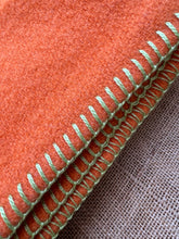 Load image into Gallery viewer, Ultra Bright Orange SINGLE New Zealand Wool Blanket