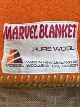 Load image into Gallery viewer, Ultra Bright Orange SINGLE New Zealand Wool Blanket