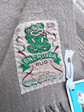 Load image into Gallery viewer, CAR RUG Onehunga Woollen Mills with Tiki label NZ Wool Blanket