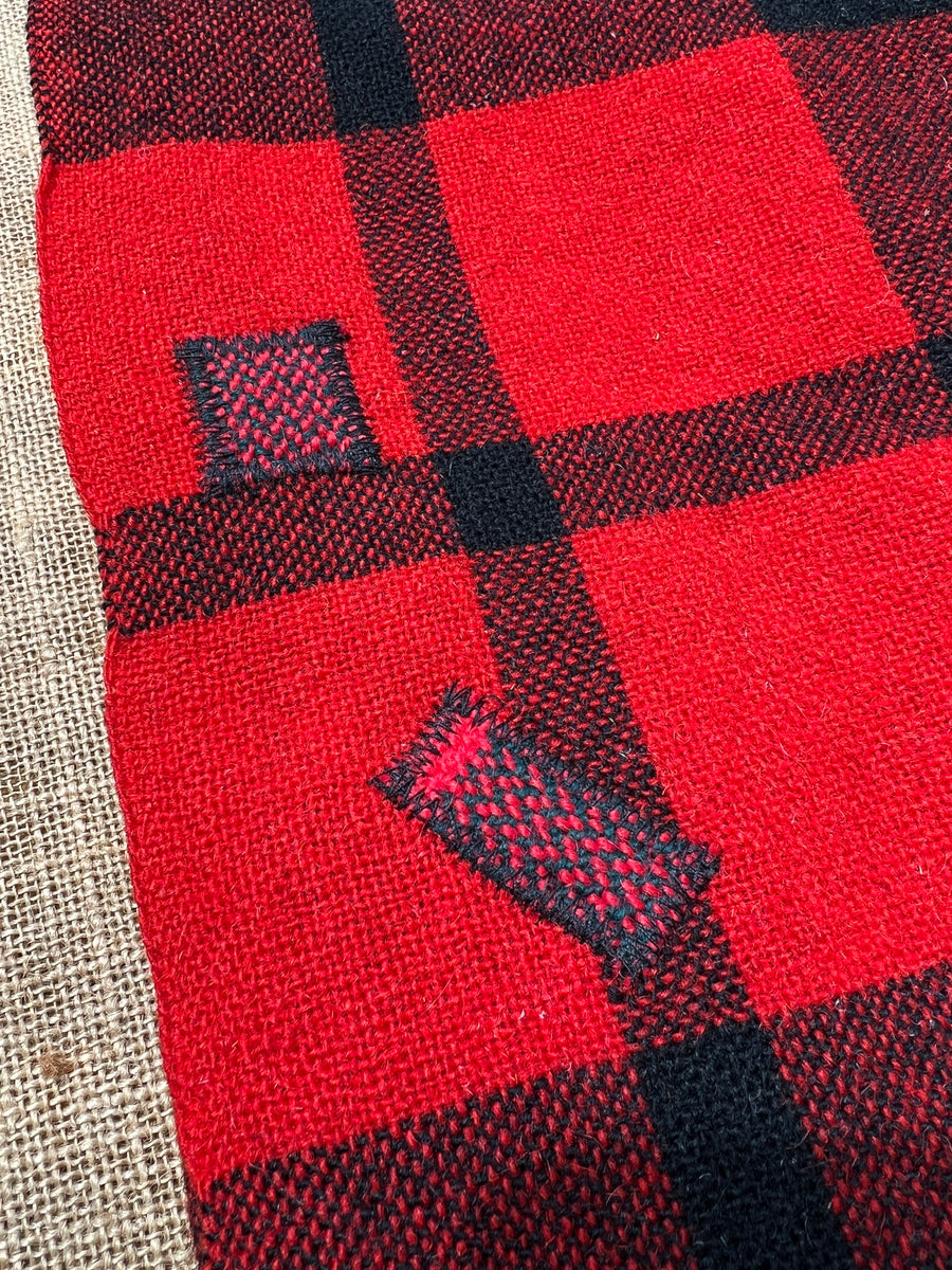 Lightweight TRAVEL RUG New Zealand Wool Blanket Fresh Retro Love