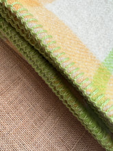 Load image into Gallery viewer, Dreamwarm Citrus Brights SINGLE New Zealand Wool Blanket