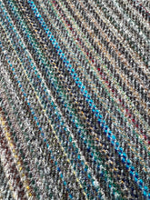 Load image into Gallery viewer, Blue Grey Multicolour Yarn Blanket SINGLE Campfire New Zealand Wool Blanket