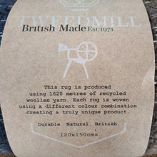 Load image into Gallery viewer, 'DARK' TWEEDMILL British Made NEW Wool Blanket LARGE THROW Size (Copy)