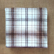 Load image into Gallery viewer, Farmhouse Brown SINGLE Pure New Zealand Wool Blanket.