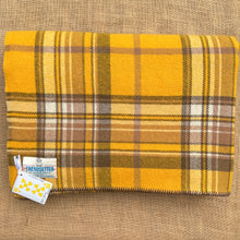 Load image into Gallery viewer, Toasty Mustard QUEEN/KING New Zealand Pure Wool Blanket