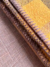 Load image into Gallery viewer, Toasty Mustard QUEEN/KING New Zealand Pure Wool Blanket