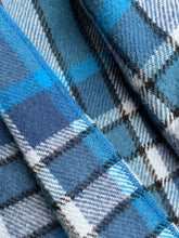 Load image into Gallery viewer, ***SECOND*** (New Wool): "Double Denim" TRAVEL RUG