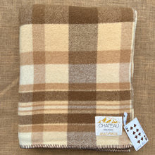 Load image into Gallery viewer, Ultra Fluffy Naturals SINGLE Retro New Zealand Wool Blanket