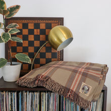 Load image into Gallery viewer, Vintage Kaiapoi CAR RUG Collectible Wool Blanket with Maori Chief Label