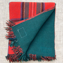 Load image into Gallery viewer, Vintage CAR RUG DUOTONE New Zealand Wool Blanket