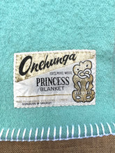 Load image into Gallery viewer, Soft mint solid colour SINGLE New Zealand wool blanket