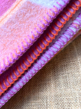 Load image into Gallery viewer, Pick of the day! Extra thick and soft vibrant SINGLE NZ wool blanket