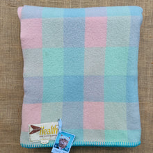 Load image into Gallery viewer, Pastel SINGLE Pure New Zealand Wool Blanket. **Bargain**
