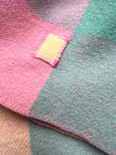 Load image into Gallery viewer, Light and Bright Candy Coloured SINGLE New Zealand Wool Blanket.