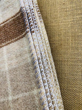 Load image into Gallery viewer, Oatmeal Naturals SINGLE Wool Blanket - Fresh Retro Love NZ Wool Blankets
