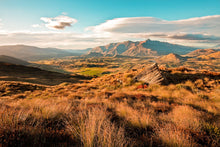 Load image into Gallery viewer, Trekking The Tussock TRAVEL RUG - Alternate colourway (Now just ONE left!)