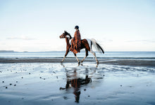 Load image into Gallery viewer, Adventure Awaits (New Wool) "Cathedral Cove Dreams" TRAVEL RUG