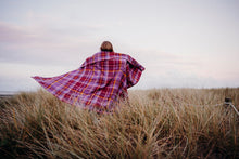 Load image into Gallery viewer, "Purple Rain" (New Wool) SINGLE New Zealand Wool Blanket