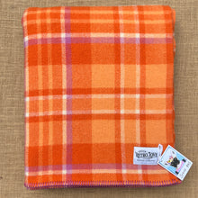 Load image into Gallery viewer, Cheerful Bright KAIAPOI SINGLE New Zealand Wool blanket (No label)