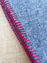 Load image into Gallery viewer, Soft Grey Army Blanket SINGLE New Zealand Wool Blanket AS NEW