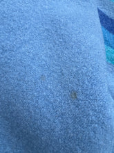 Load image into Gallery viewer, UNION STEAMSHIP Turquoise SMALL SINGLE New Zealand Wool Blanket COLLECTIBLE