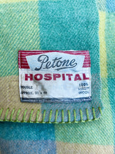 Load image into Gallery viewer, Vintage PETONE Citrus KING SINGLE New Zealand Wool Blanket