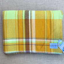 Load image into Gallery viewer, Vibrant Citrus/Autumns SINGLE NZ Wool Blanket