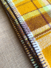 Load image into Gallery viewer, Vibrant Citrus/Autumns SINGLE NZ Wool Blanket