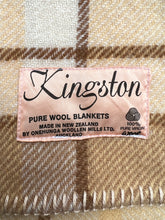 Load image into Gallery viewer, Super Soft Naturals DOUBLE Beautiful New Zealand Wool Blanket.