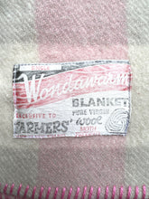 Load image into Gallery viewer, Pastel Light SMALL SINGLE/COT NZ Wool Blanket