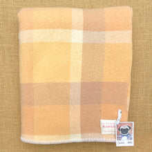 Load image into Gallery viewer, Peachy Neutrals SMALL SINGLE New Zealand Wool Blanket
