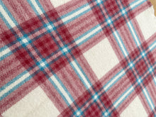 Load image into Gallery viewer, Rose & Turquoise SINGLE New Zealand Wool Blanket