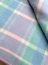 Load image into Gallery viewer, Soft Pastels KING SINGLE New Zealand Wool Blanket