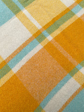 Load image into Gallery viewer, WINNER Bright Plaid SINGLE New Zealand Wool Blanket
