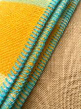 Load image into Gallery viewer, WINNER Bright Plaid SINGLE New Zealand Wool Blanket