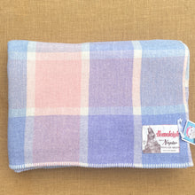 Load image into Gallery viewer, Lightweight Pastel DOUBLE Napier Woollen Mill Pure Wool Blanket