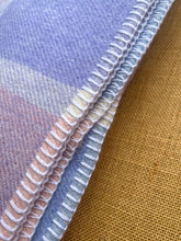 Load image into Gallery viewer, Lightweight Pastel DOUBLE Napier Woollen Mill Pure Wool Blanket
