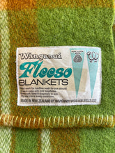 Load image into Gallery viewer, Soft Retro Earthy SINGLE New Zealand Wool Blanket