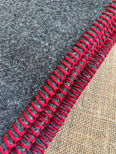 Load image into Gallery viewer, Classic Grey SINGLE Army New Zealand Wool Blanket