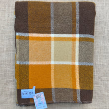 Load image into Gallery viewer, Cosy Browns 'Pick of the day!' SINGLE New Zealand Wool Blanket